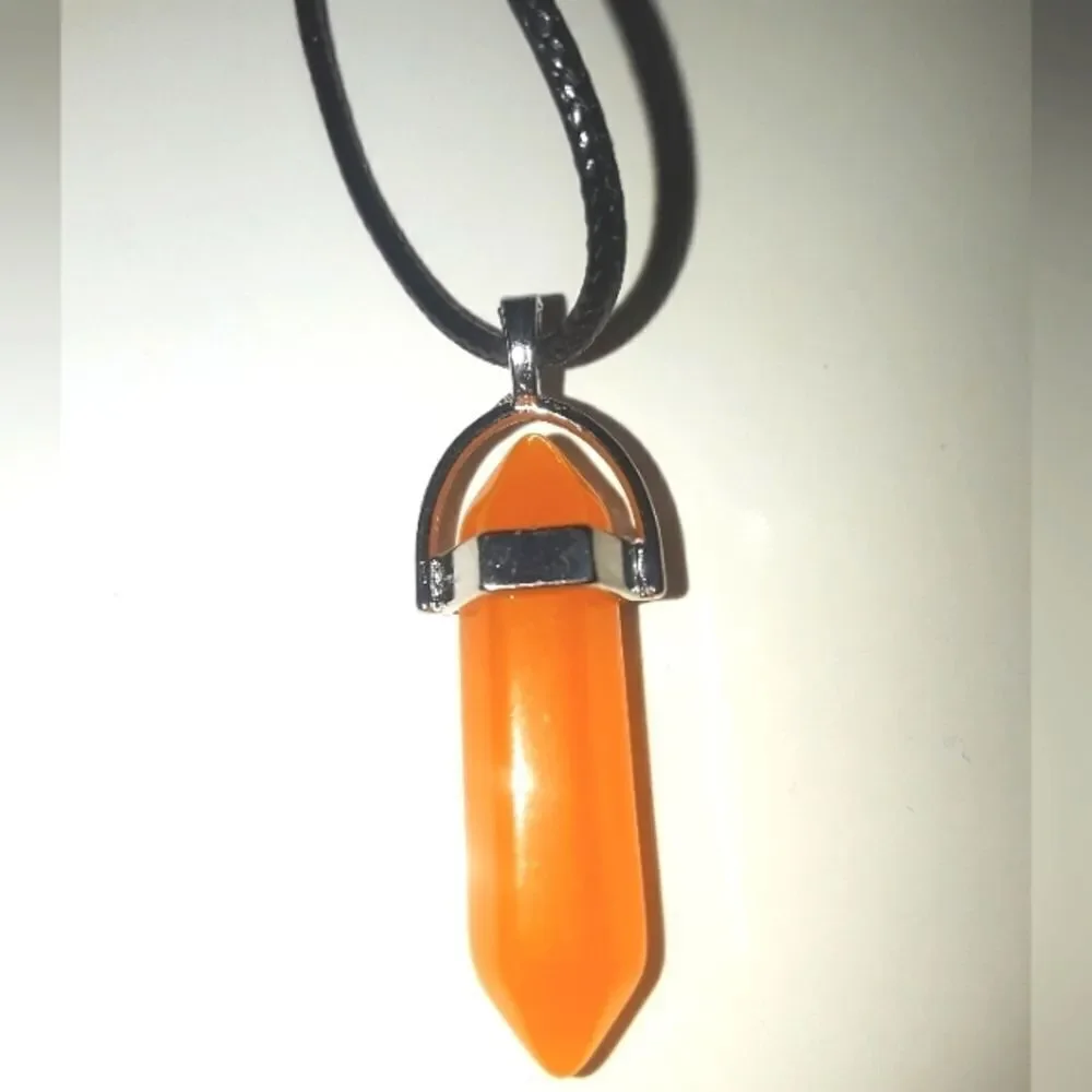Hand crafted natural energy stone necklace